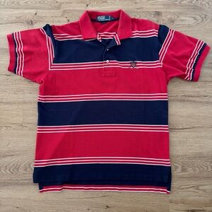 Vintage Polo by Ralph Lauren Button Front Mens Short Sleeve Shirt